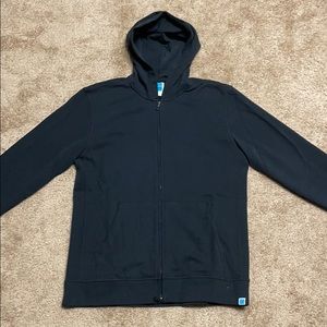 Jason Scott Zip Up Hoodie Size L